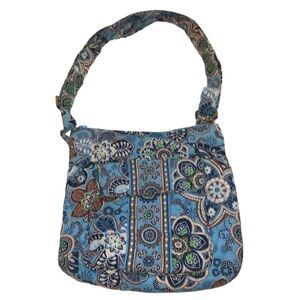 Y2K Era Vera Bradley Classic Bali Blue Handbag